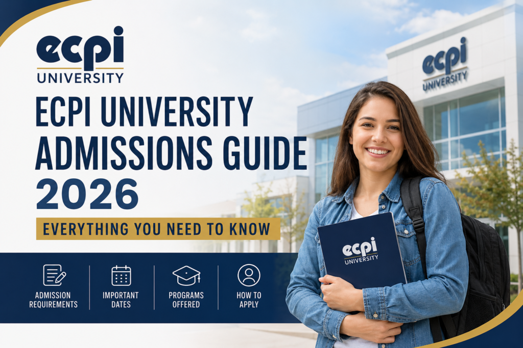 ECPI University Admissions Guide 2026: Everything You Need to Know