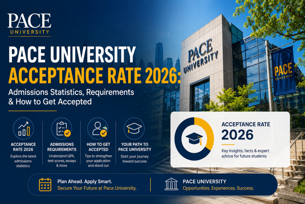 Pace University Acceptance Rate 2026: Admissions Statistics, Requirements & How to Get Accepted