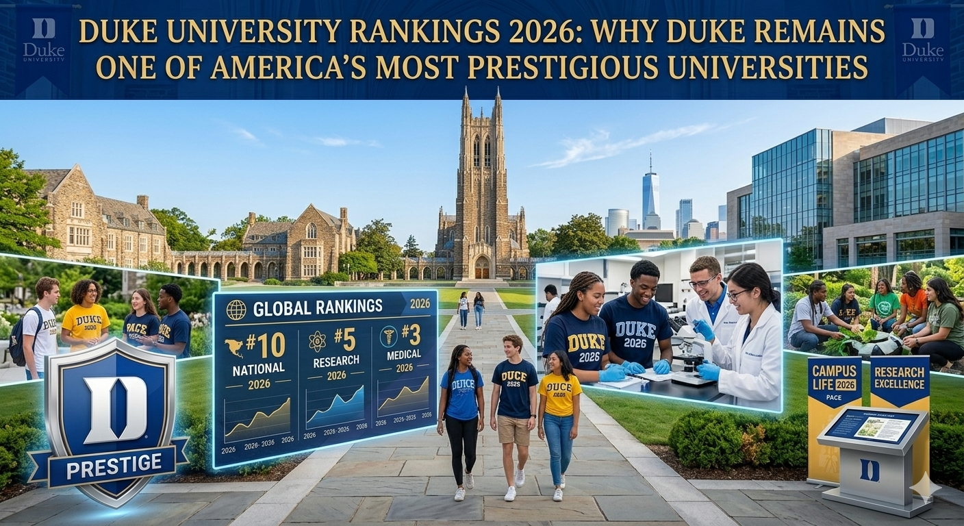 Duke University Rankings 2026: Why Duke Remains One of America's Most Prestigious Universities